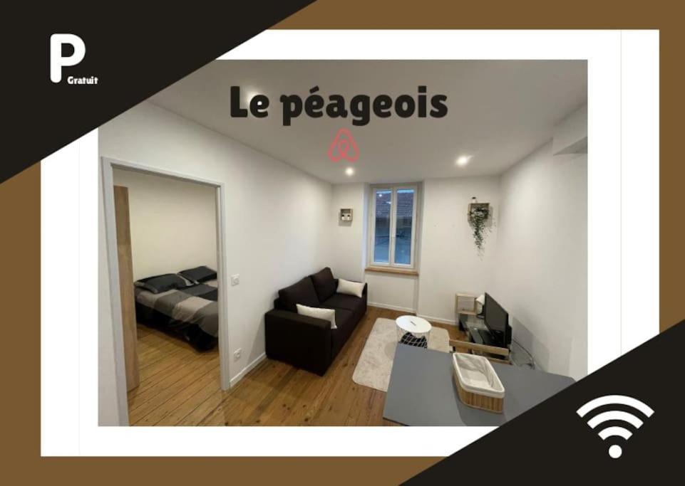 Le Peageois : Appartement Lumineux Et Calme Bourg-de-Peage Luaran gambar